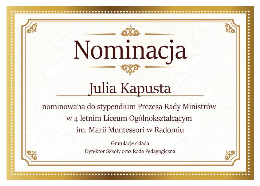 Nominacja-Julia